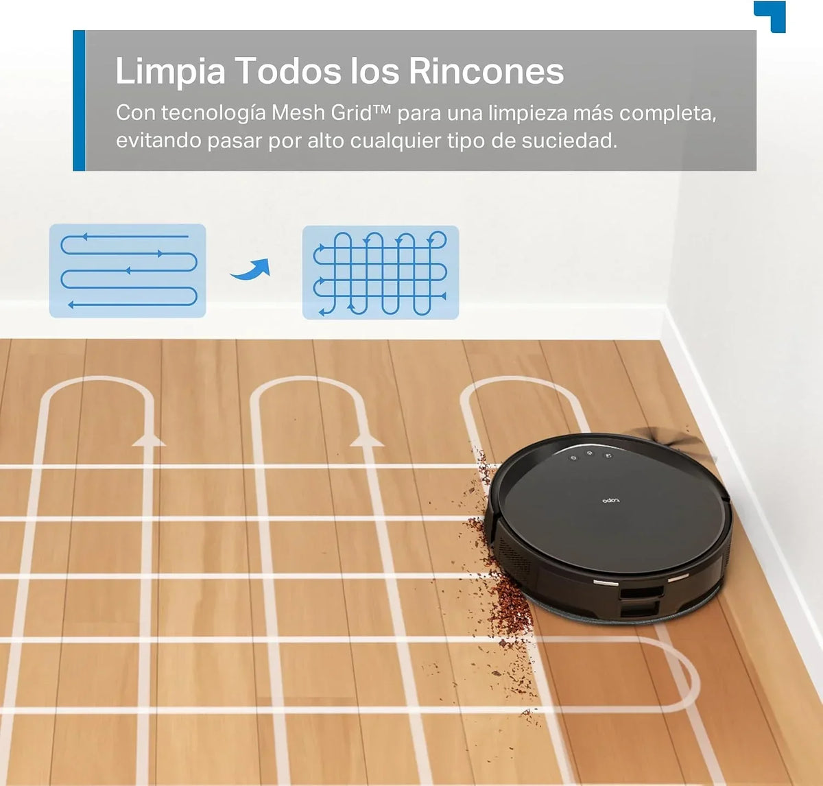 Tapo RV20 MAX Plus - Robot Aspirador Fregasuelos, Base Autolimpieza, 5300Pa