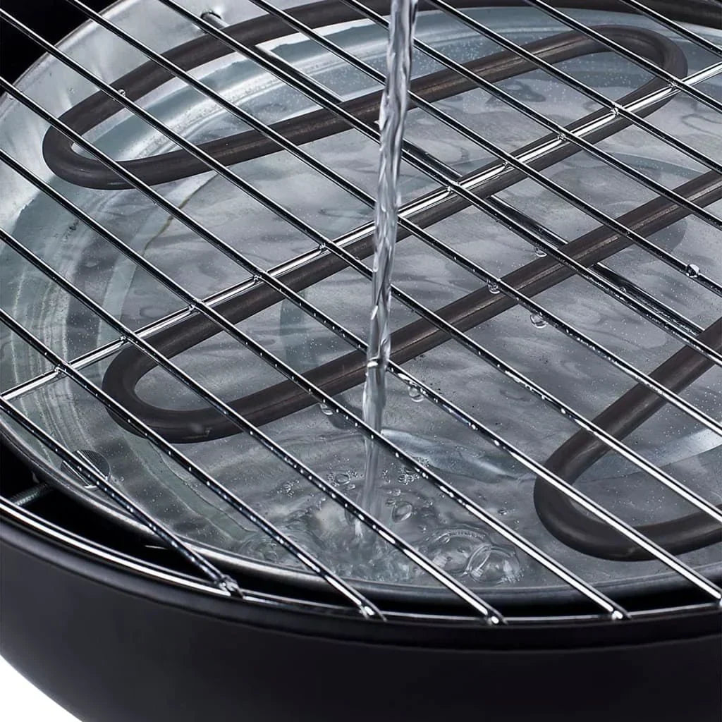 Barbacoa Eléctrica De Mesa Bq-2880 1250 W 30 Cm Negra Tristar