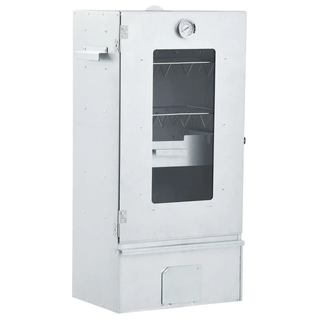 Horno Ahumador Barbacoa 1 Kg De Virutas De Madera 44,5x29x83 Cm Vidaxl