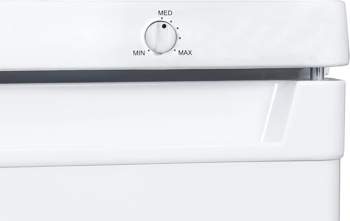 Exquisit® Congelador Table Top 91L, Color Blanco, Clase E, Congelador 4 Estrellas, 4 Cajones Transparentes, Puerta Reversible, Control de Temperatura, Medidas (85,5 x 55,0 x 58,0 cm)