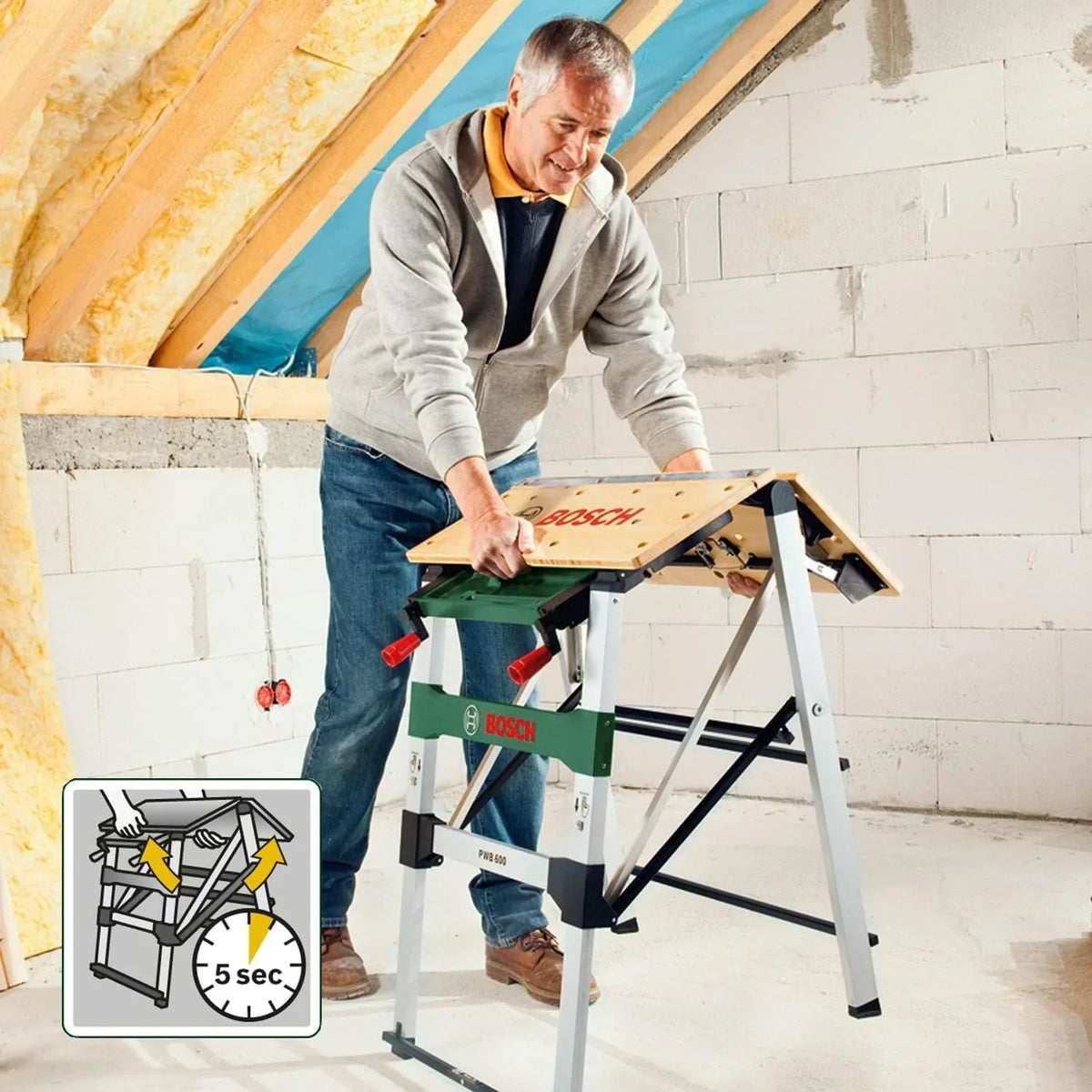 Bosch Mesa de trabajo PWB 600