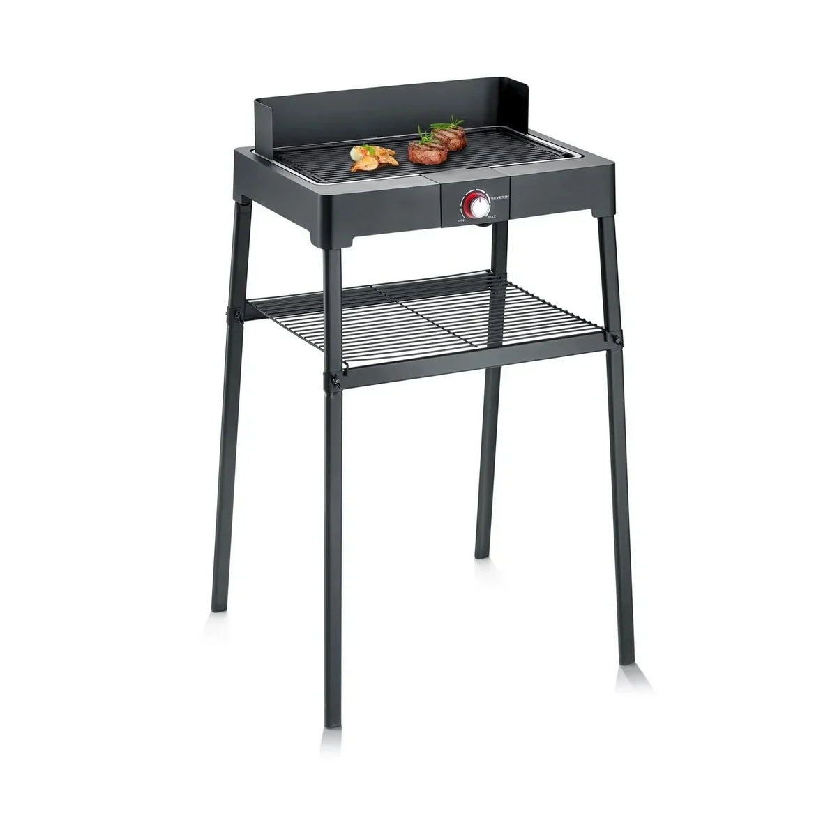 Barbacoa Con Patas Con Parrilla Acanalada 2200 W Pg 8568 Severin