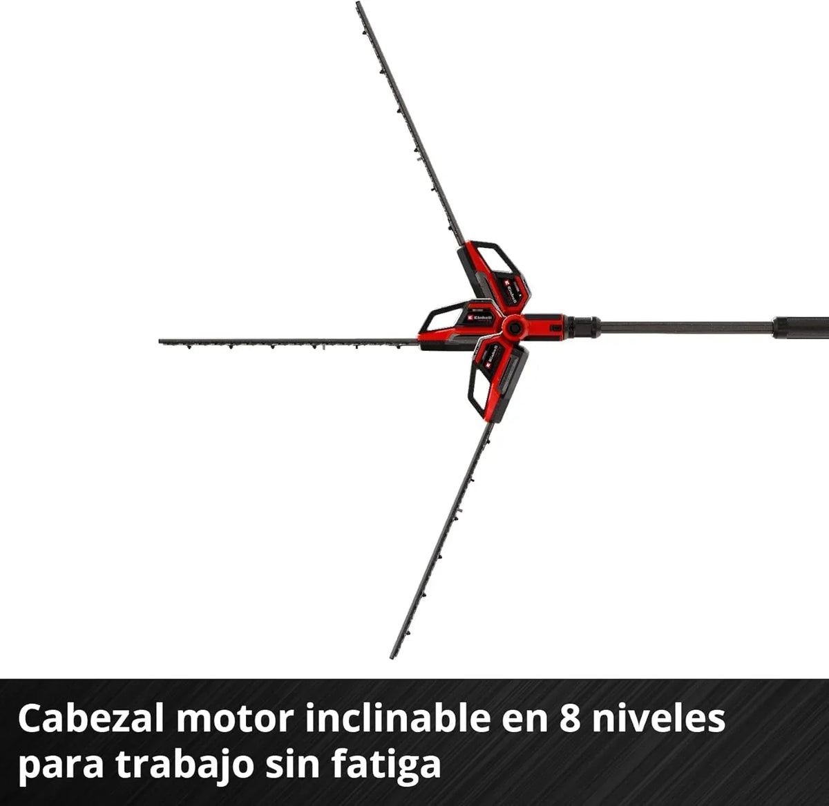 Einhell Professional Cortasetos telescópico con batería GP-HH 18/50 Li T BL