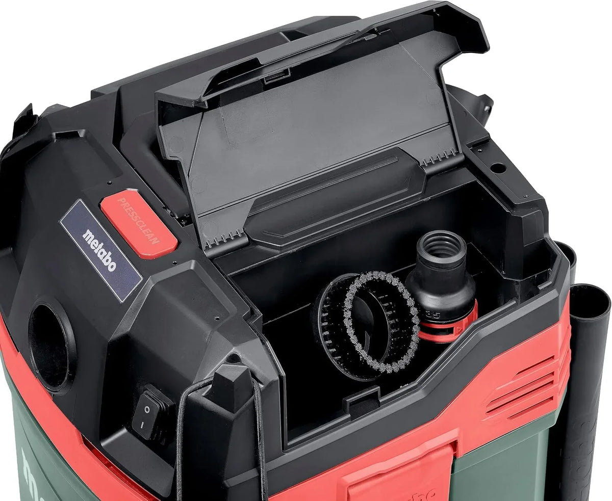 metabo ASA 30 L PC Aspirador Industrial, Aspiradora Seco y Húmedo 30L