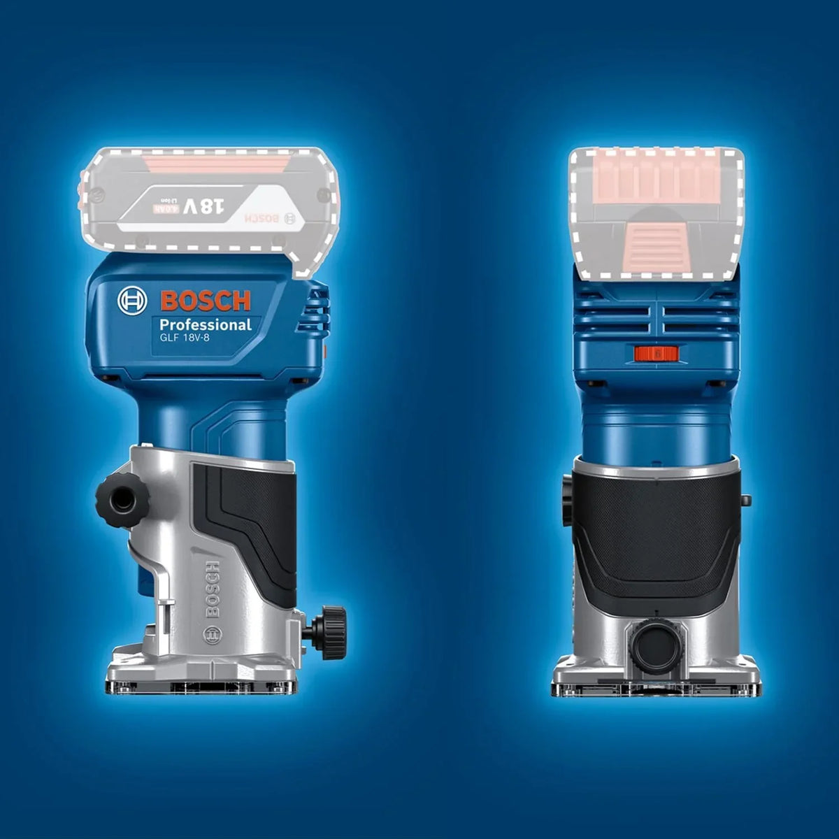 Bosch PRO Fresadora de cantos a batería GLF 18V-8