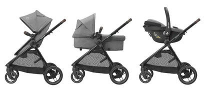 Maxi Cosi Zelia S Trio T/System – Cochecito 3 en 1 Completo y Versátil