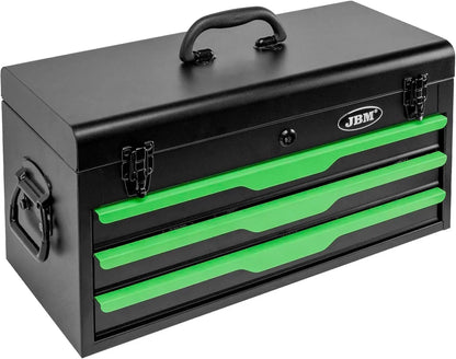 CAJA METÁLICA CON HERRAMIENTAS 143 PIEZAS CINCADO