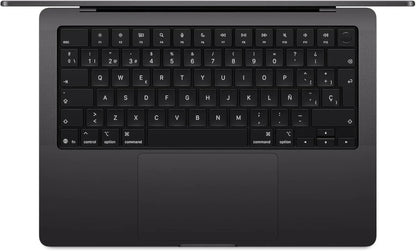 MacBook Pro Portátil de 14,2" con M5,CPU de 10 núcleos y GPU de 10 núcleos: Creado para Intelligence, Pantalla Liquid Retina XDR y 16 GB de Memoria unificada, 512GB; Negro Espacial