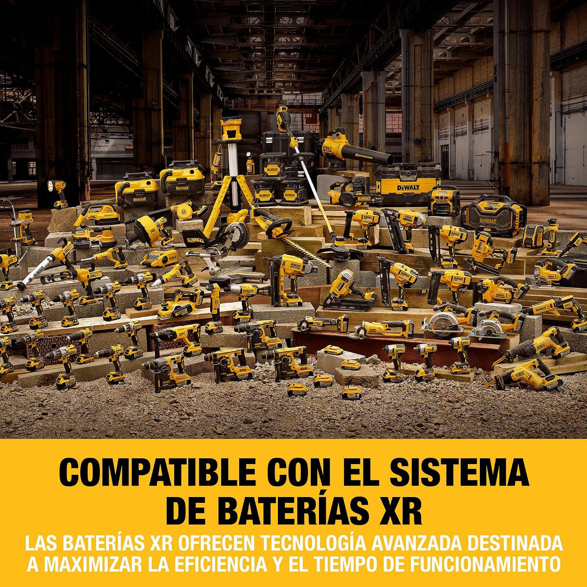 DEWALT Amoladora 125 mm 18V XR sin escobillas con pala, DCG406NT-XJ
