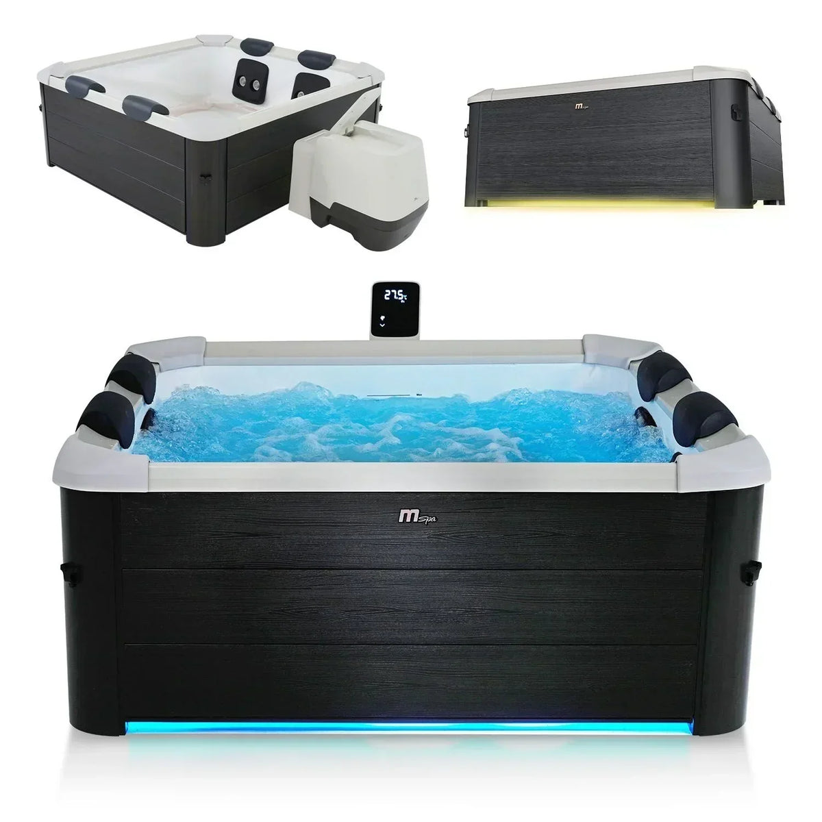 2026 Spa Whirlpool Oslo con iluminación LED
