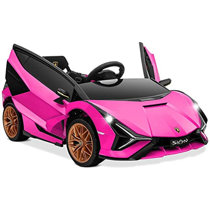 Lamborghini Licenciado Eléctrico con Suspensión y Bluetooth