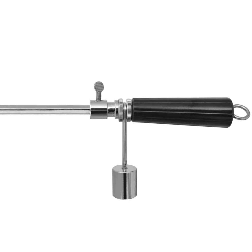 Espetón Para Asados/barbacoa Con Motor Profesional Acero 900 Mm Vidaxl