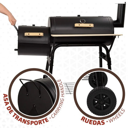 Barbacoa De Carbón Y Ahumador Aktive
