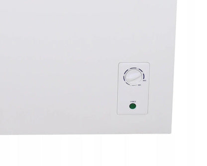 MAŁA ZAMRAŻARKA SKRZYNIOWA 2w1 LODÓWKA 100L KOSZ LED BIAŁA