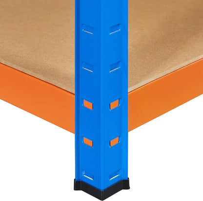 Yaheetech 2pcs de Estantería Metálica de Almacenaje Industrial 180x120x45cm
