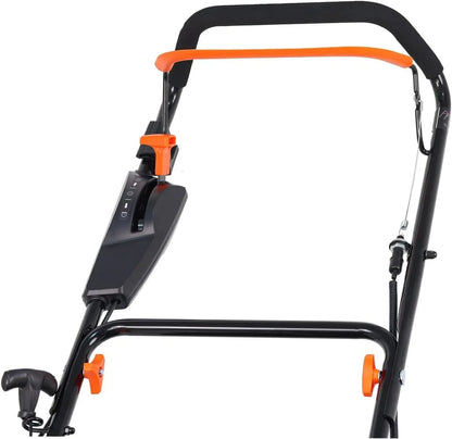 FUXTEC Escarificador Aireador de Gasolina 3 en 1 FX-BV240 Motor 4 Tiempos 4,1 kW, Rodillo con 18 Cuchillas y 24 púas de Resorte, asa de Transporte y recolector de 45 L