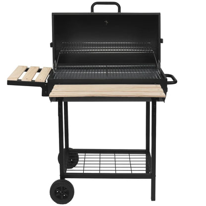 Robby Barbacoa De Carbón 76x33,5cm Con Carro - Smoker One Xl