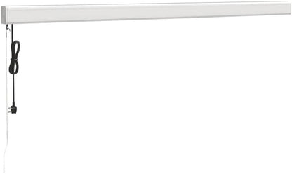 Toldo Articulado Eléctrico con Mando a Distancia, Toldo Retráctil 4x3 m, Toldo Exterior Enrollable, Toldo con Abrazadera, Toldo Motorizado Incluye Soporte de Pared, Crema