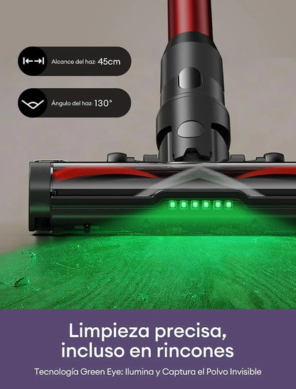 Ultenic U18Pro Aspiradora sin Cable 55Kpa/80Mins, Sistema Multiciclón