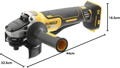 DEWALT Amoladora 125 mm 18V XR sin escobillas con pala, DCG406NT-XJ