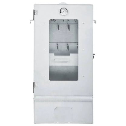 Horno Ahumador Barbacoa 1 Kg De Virutas De Madera 44,5x29x83 Cm Vidaxl