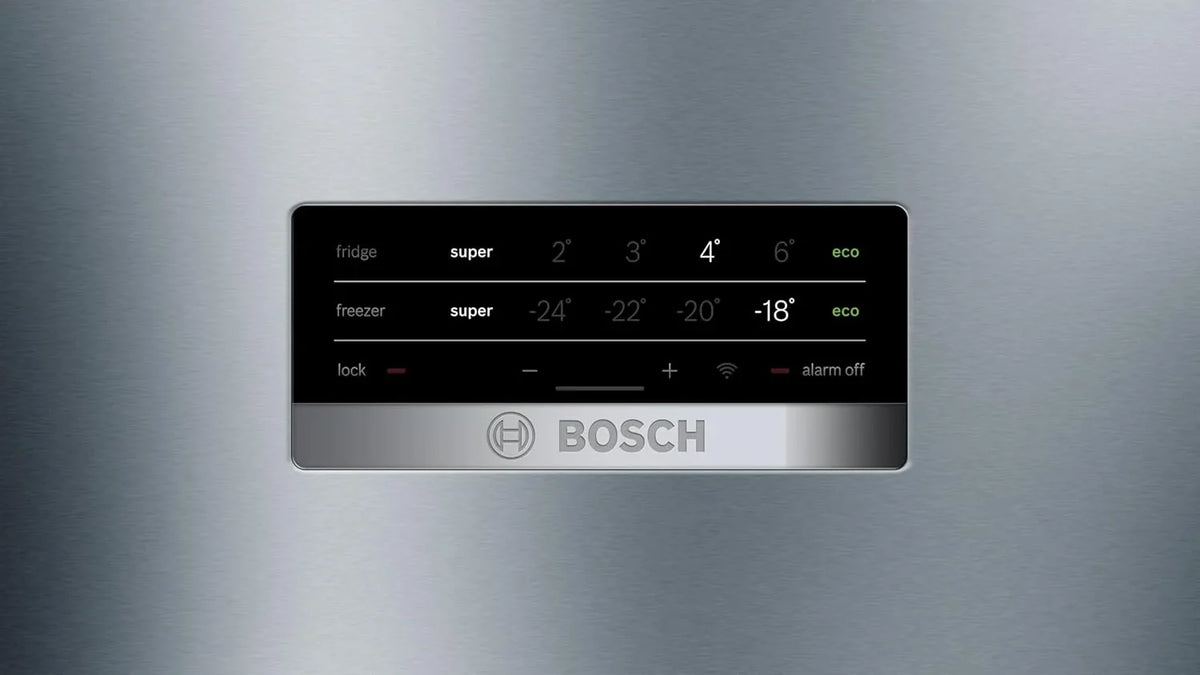 Bosch Serie 4 - Frigorífico combinado, NoFrost, alto 203 x ancho 70 cm, 438 L, Tecnología VitaFresh, Blanco - KGN49XIDQ