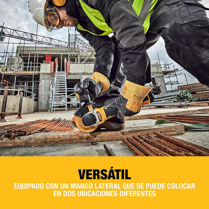 DEWALT Amoladora 125 mm 18V XR sin escobillas con pala, DCG406NT-XJ