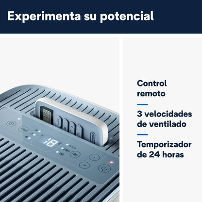 Pinguino Compact PAC ES72 YOUNG Aire Acondicionado Portátil 8.300 BTU/h, 2,1 kW, hasta 60m³, Función Deshumidificador y Ventilación, Temporizador 24 Horas
