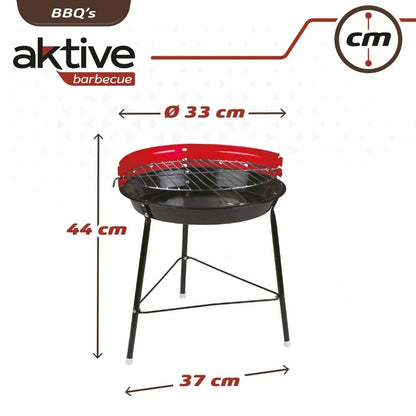 Barbacoa De Carbón Aktive Sport Camping