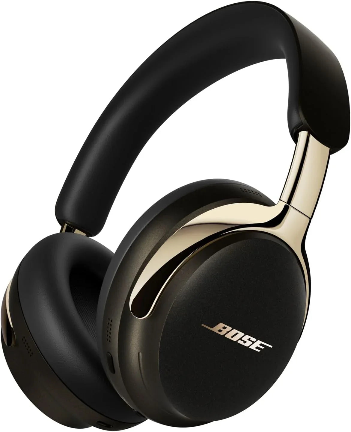 Bose QuietComfort Ultra (2. generacji) słuchawki Bluetooth, słuchawki bezprzewodowe z dźwiękiem przestrzennym, słuchawki nauszne z redukcją szumów z mikrofonem, do 30 godz. odtwarzania, czarny