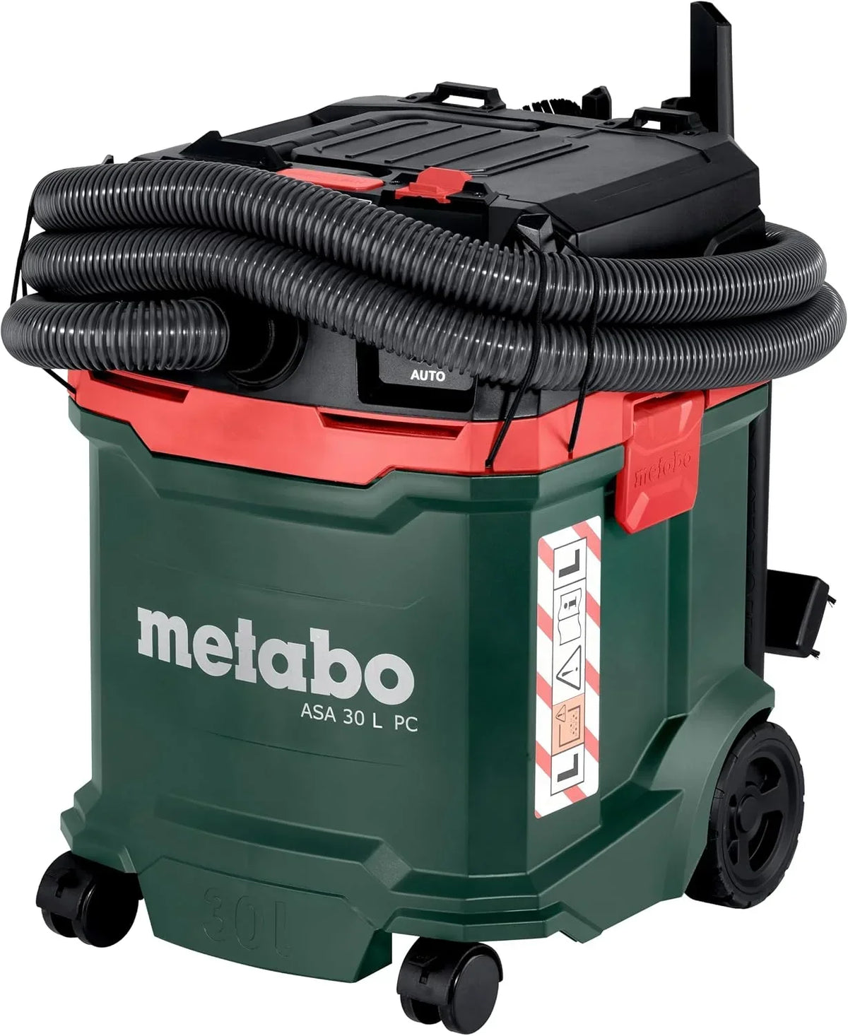 metabo ASA 30 L PC Aspirador Industrial, Aspiradora Seco y Húmedo 30L