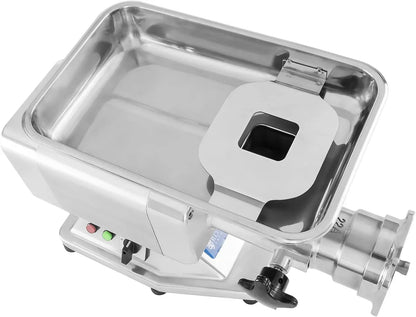 Royal Catering Picadora de carne Électrica Profesional RCFW 220 Expert (220 kg/h, 1100 W, 230 V, 2 Cuchillas, 4 Discos perforados)