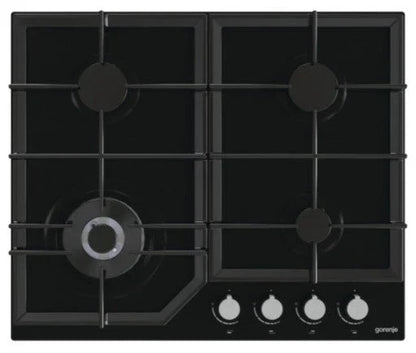 Płyta gazowa ELECTROLUX EGG6407K 59x51cm 4 palniki żeliwny ruszt czarny