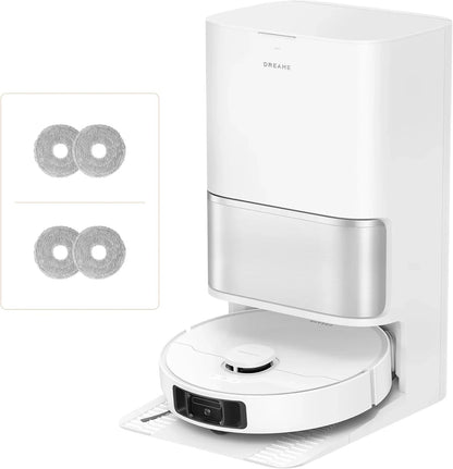 DREAME L10s Ultra Gen 3 Kit Robot Aspirador y Friegasuelos, Succión de 25.000Pa, Cepillo Lateral y Mopa Extensible, AceClean DryBoard y Autolimpieza Automática de Mopa, Secado con Aire Caliente